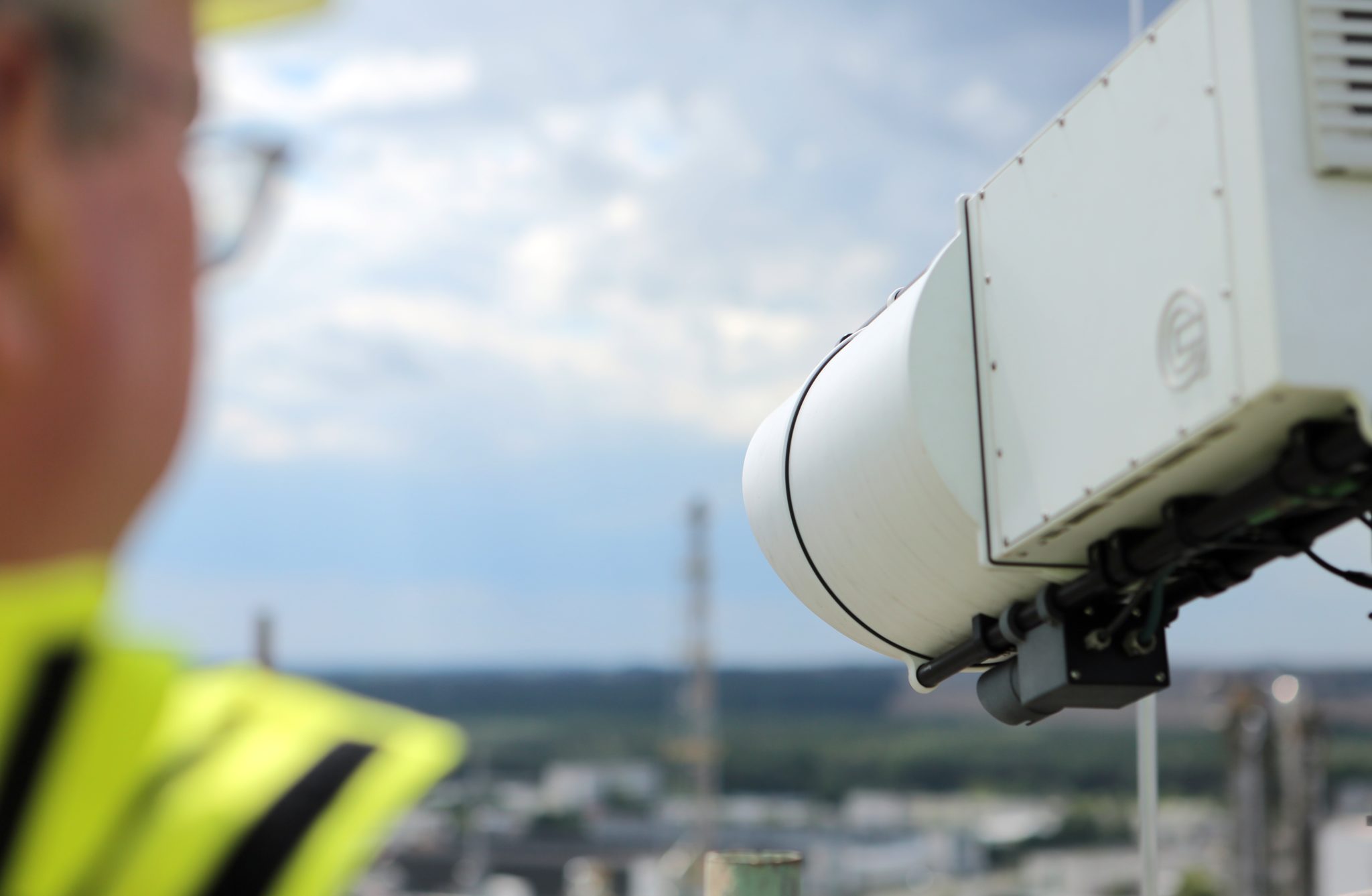 Ammonia leak detection • scanfeld® • passive optical detection